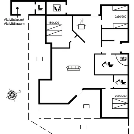 Gylla - 12km From The Sea By Interhome 度假居 *